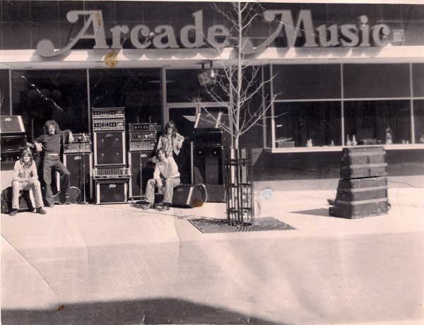 Arcade Music Store 2 (Regina) circa 1976