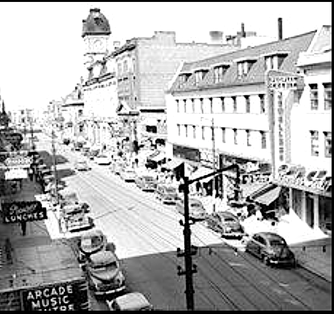 Arcade Music Centre circa 1949